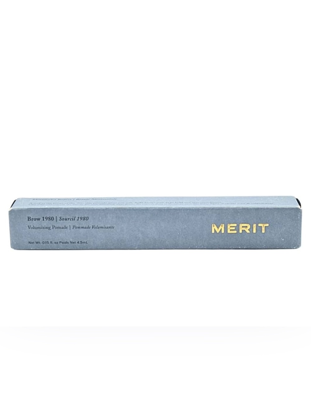 MERIT Brow Volumizing Pomade — Taupe Color New